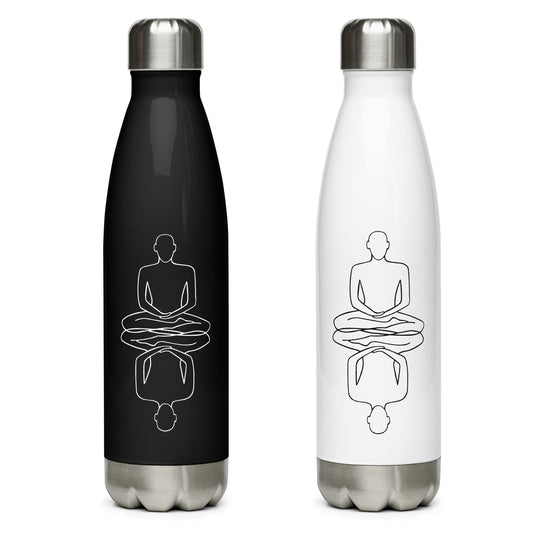 Stainless Steel Water Bottle, 17 oz. - Meditation Reflection