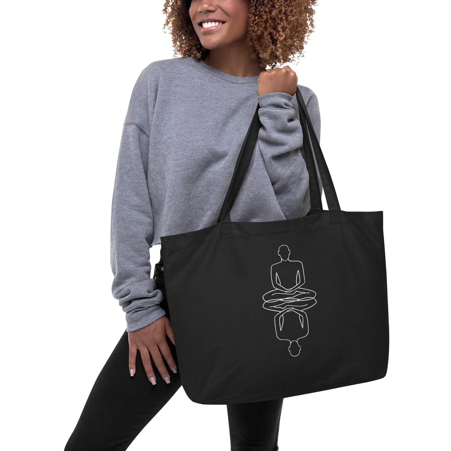 Organic Cotton Tote Bag, Large - 2 colors