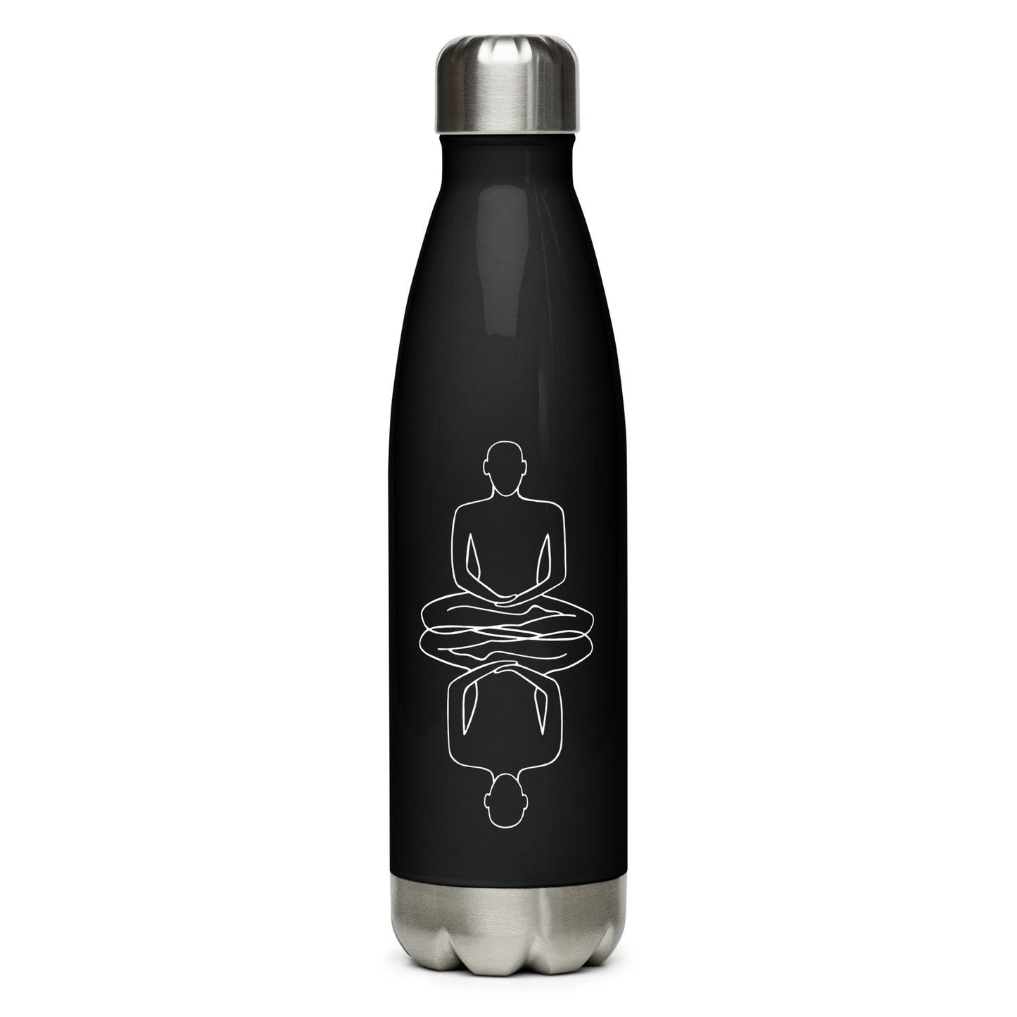 Stainless Steel Water Bottle, 17 oz. - 2 colors