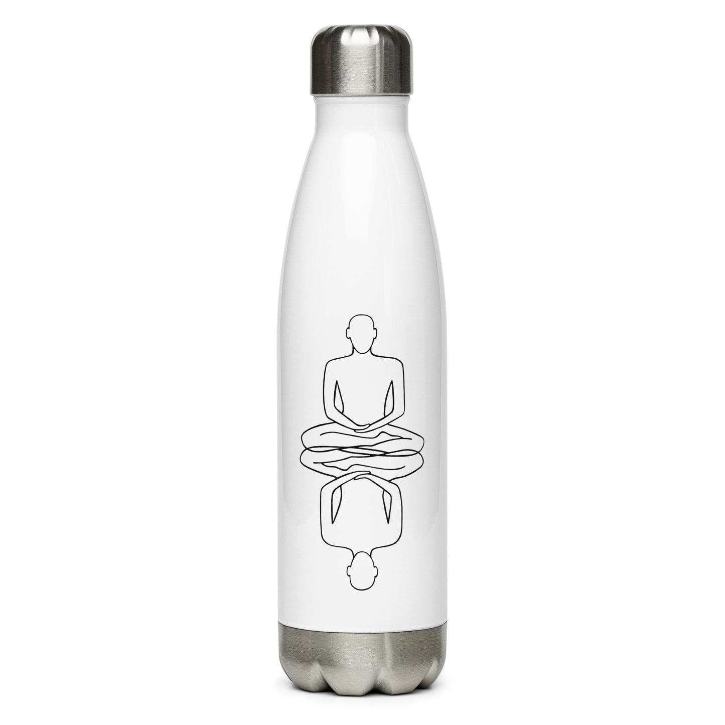 Stainless Steel Water Bottle, 17 oz. - 2 colors